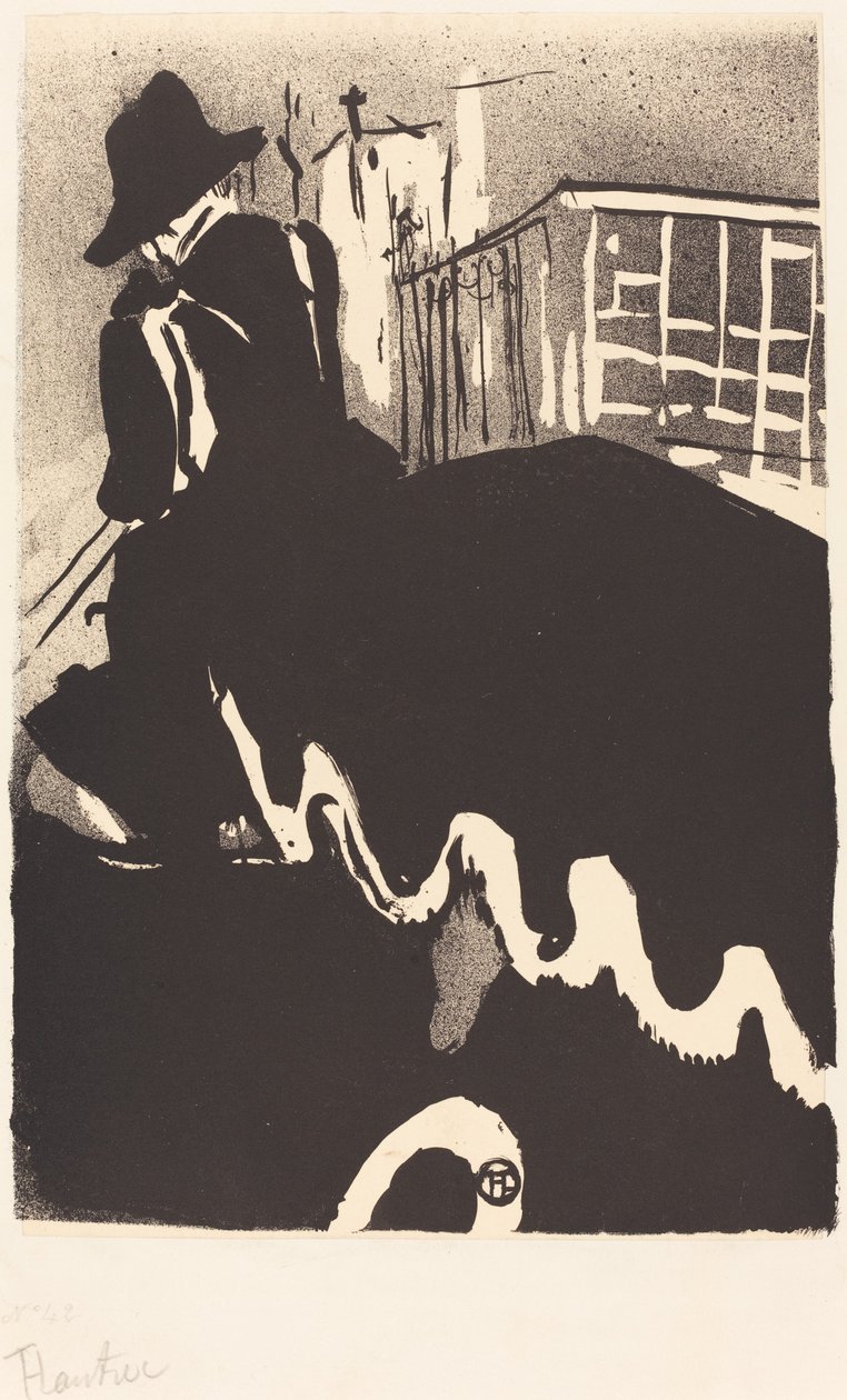最后的歌谣 Ultime ballade, 1893. 作者 亨利·德·图卢兹·劳特雷克