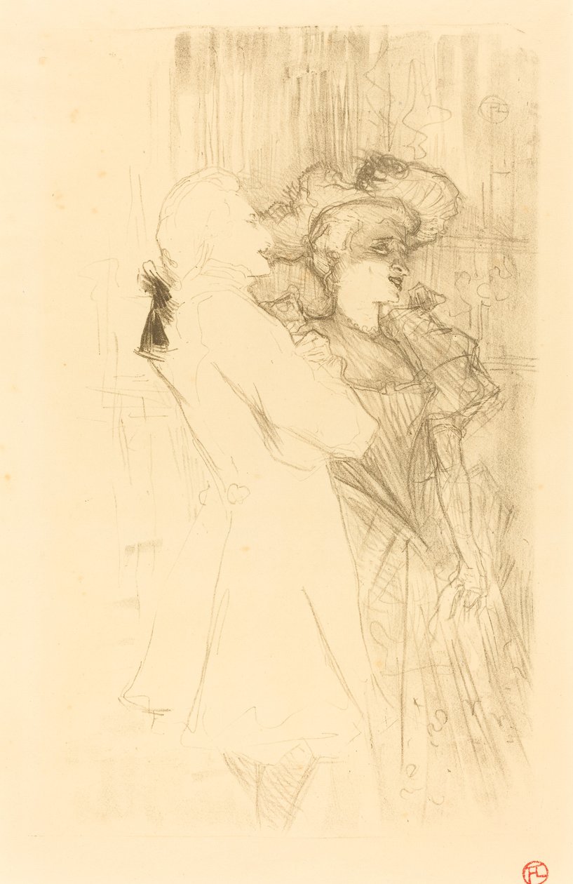 Lender and Auguez in La chanson de fortunio Lender and Auguez in La chanson..., 1895. 作者 亨利·德·图卢兹·劳特雷克