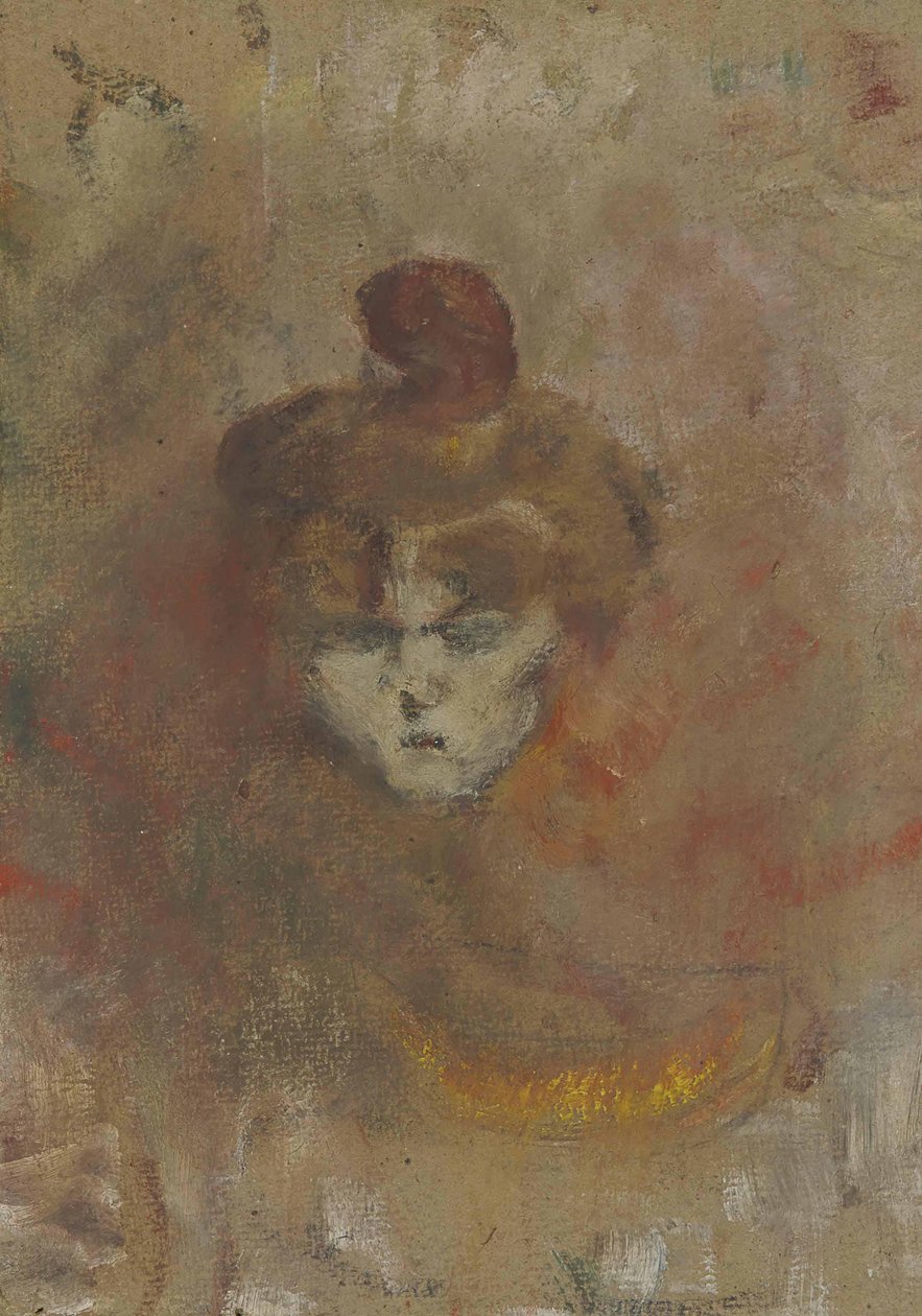 米西亚·纳坦森夫人（Misia Natanson），1898年。 作者 亨利·德·图卢兹·劳特雷克