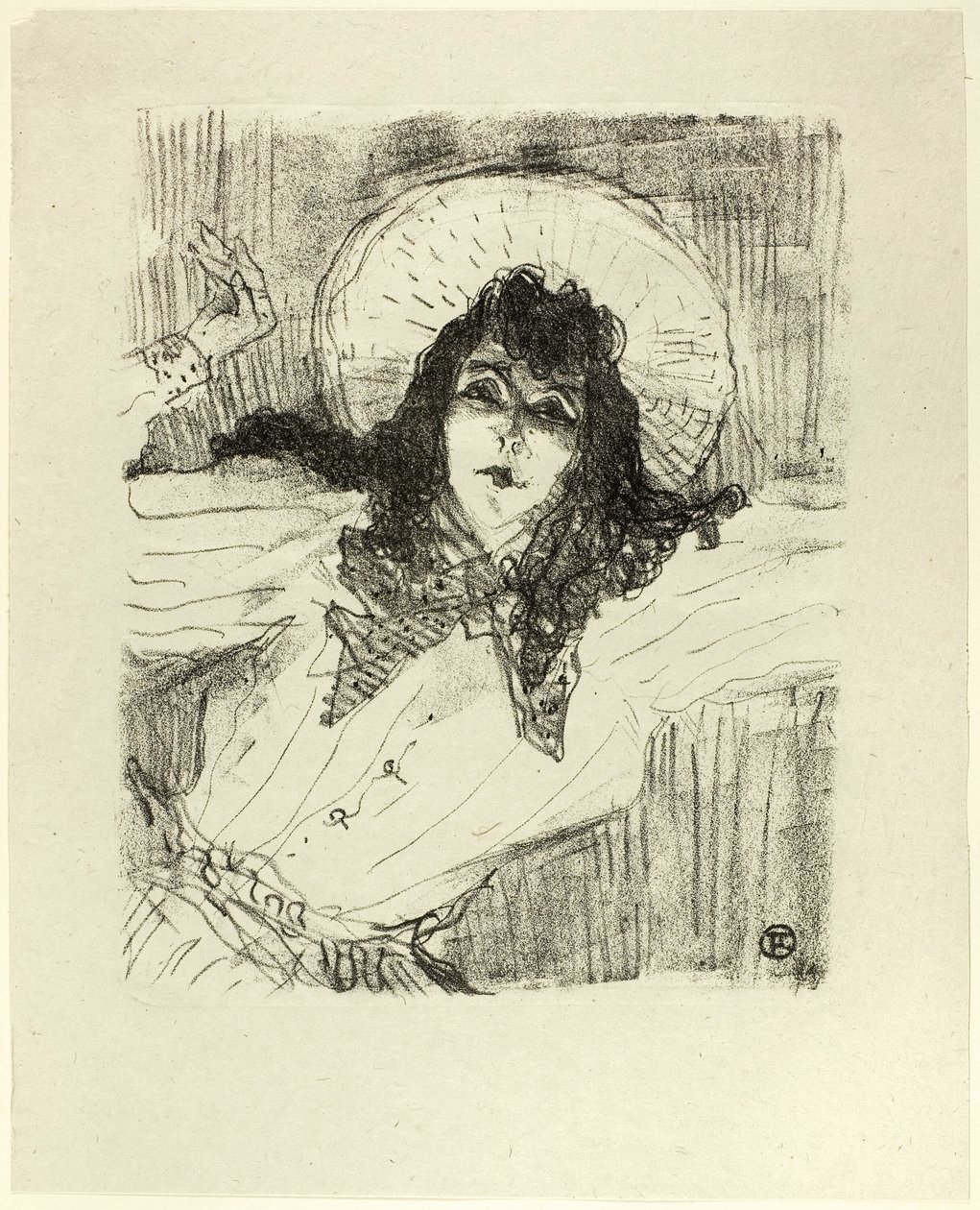 梅-贝尔福特，来自 Treize Lithographies 作者 亨利·德·图卢兹·劳特雷克