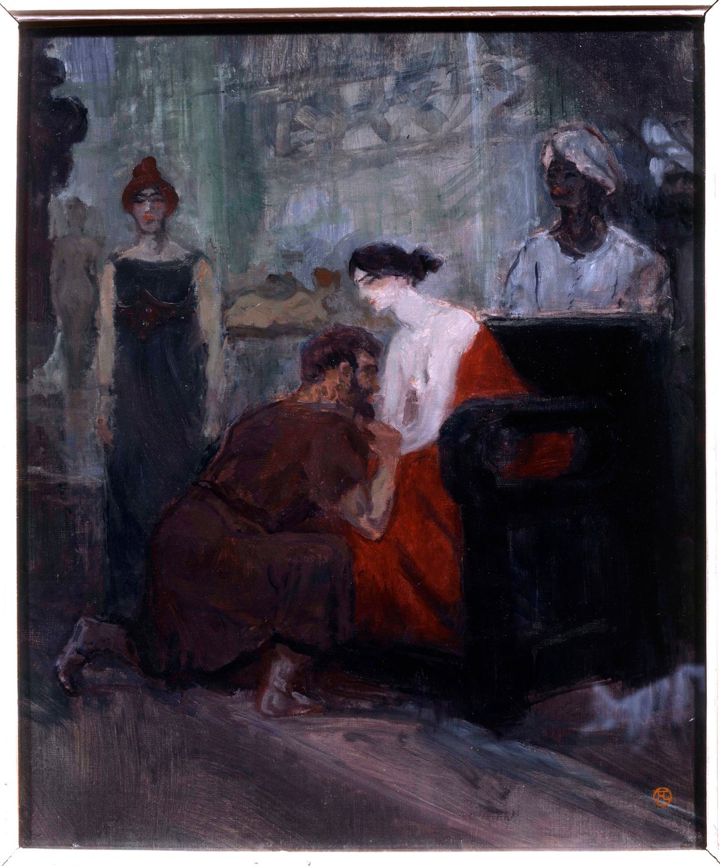 Valeria Messalina 的 Messaline 代表，古罗马的大放荡者。 亨利·德·图卢兹·劳特累克 (1864-1901) 1900 年作画。 0.55x0.46 m 阿尔比，图卢兹劳特累克博物馆 作者 亨利·德·图卢兹·劳特雷克