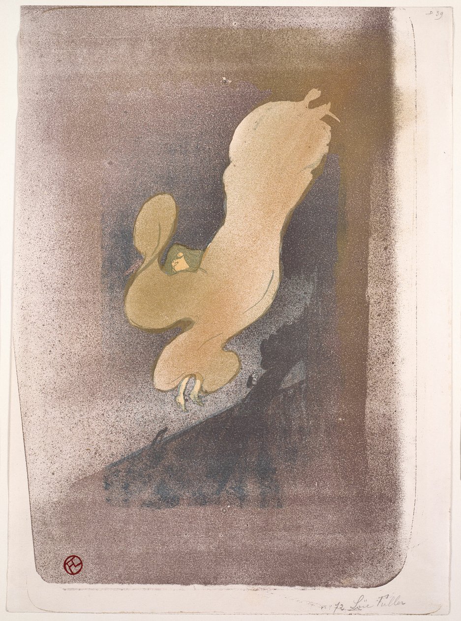Loïe Fuller 小姐 作者 亨利·德·图卢兹·劳特雷克