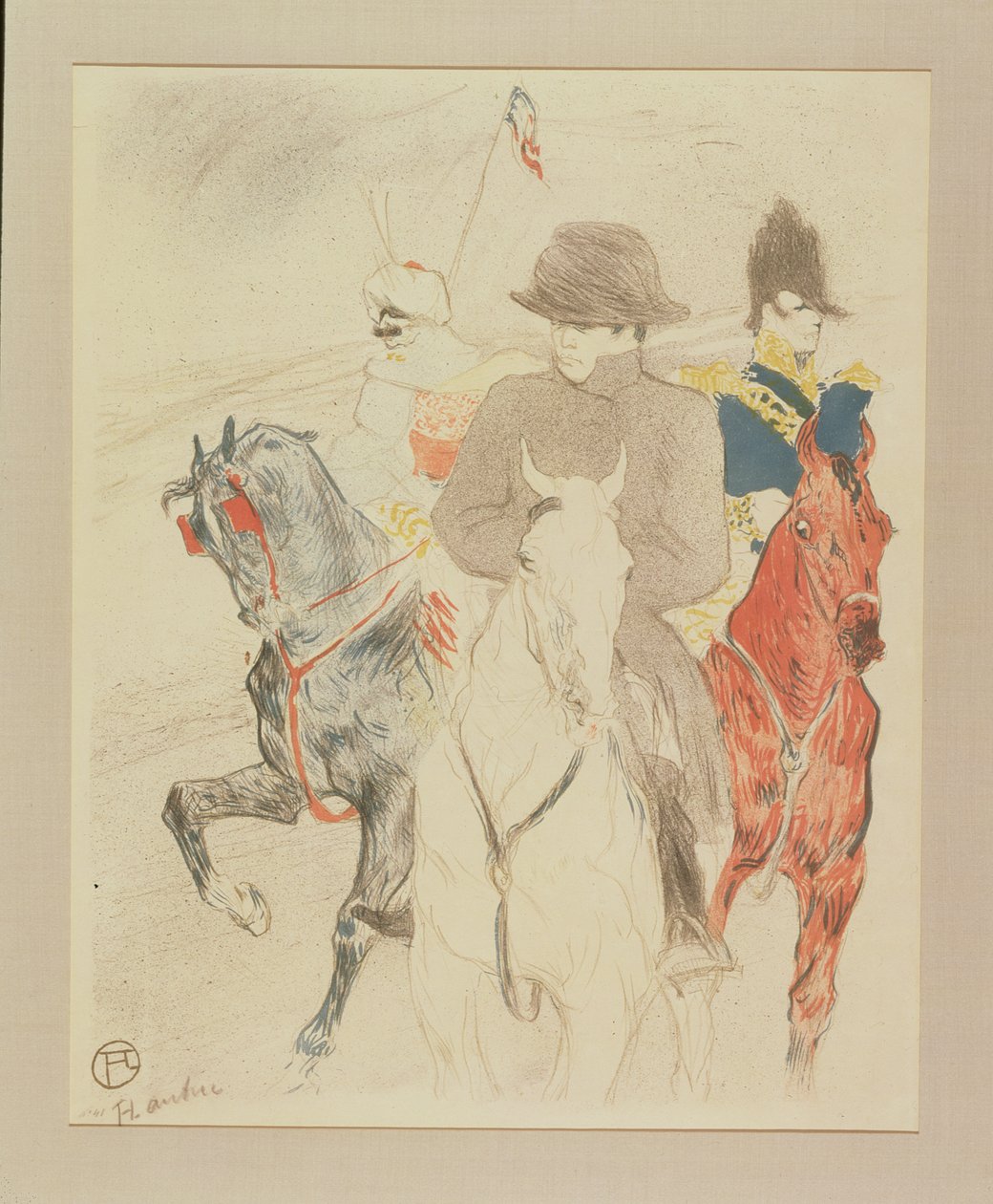 拿破仑，1895年 作者 亨利·德·图卢兹·劳特雷克