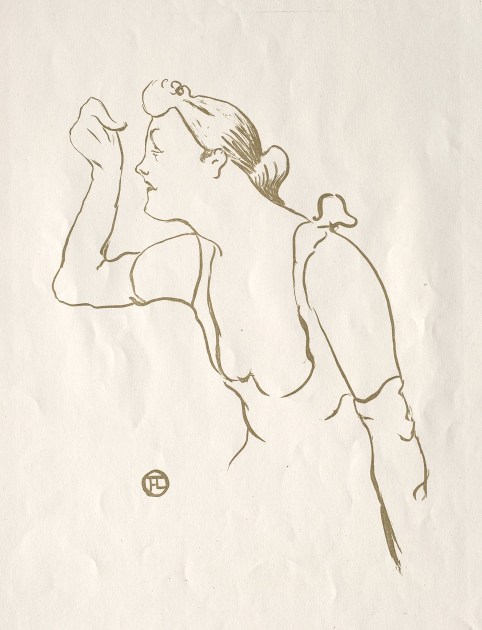 Paula Brébion 作者 亨利·德·图卢兹·劳特雷克