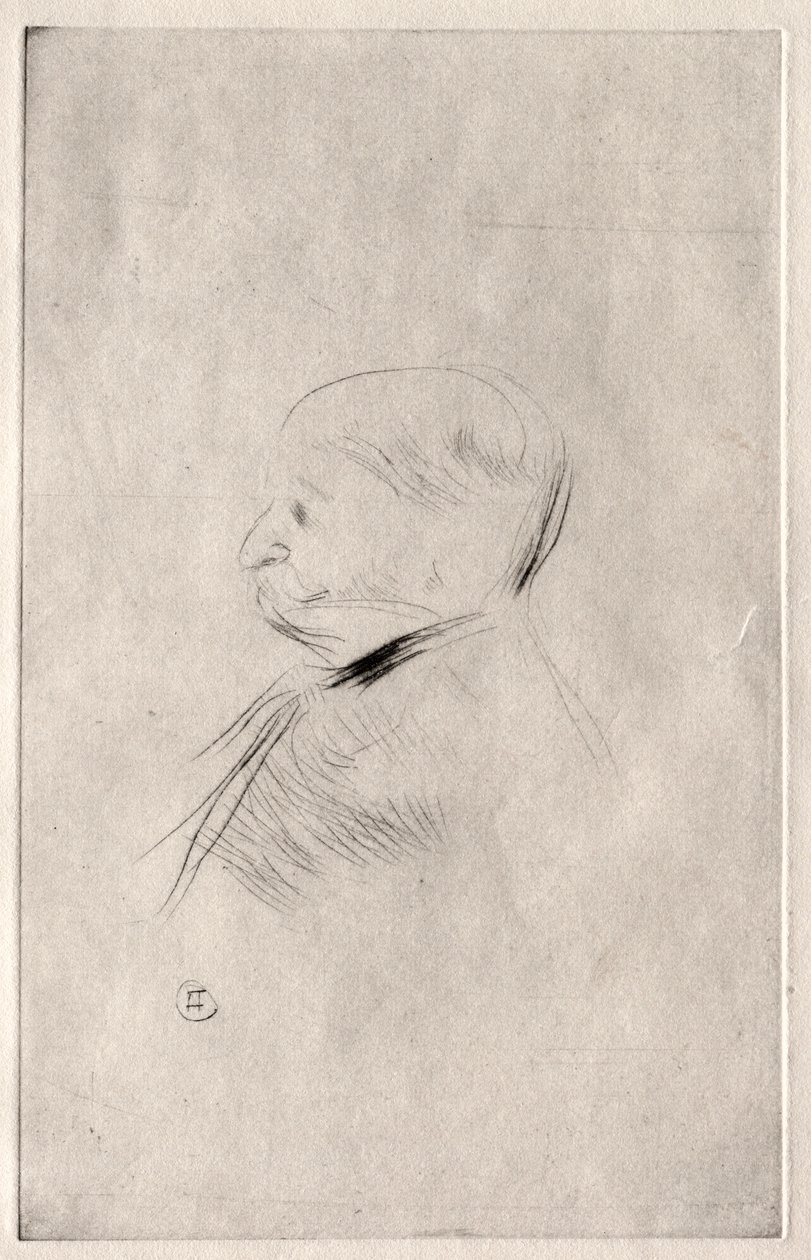 MX肖像，1898年。 作者 亨利·德·图卢兹·劳特雷克
