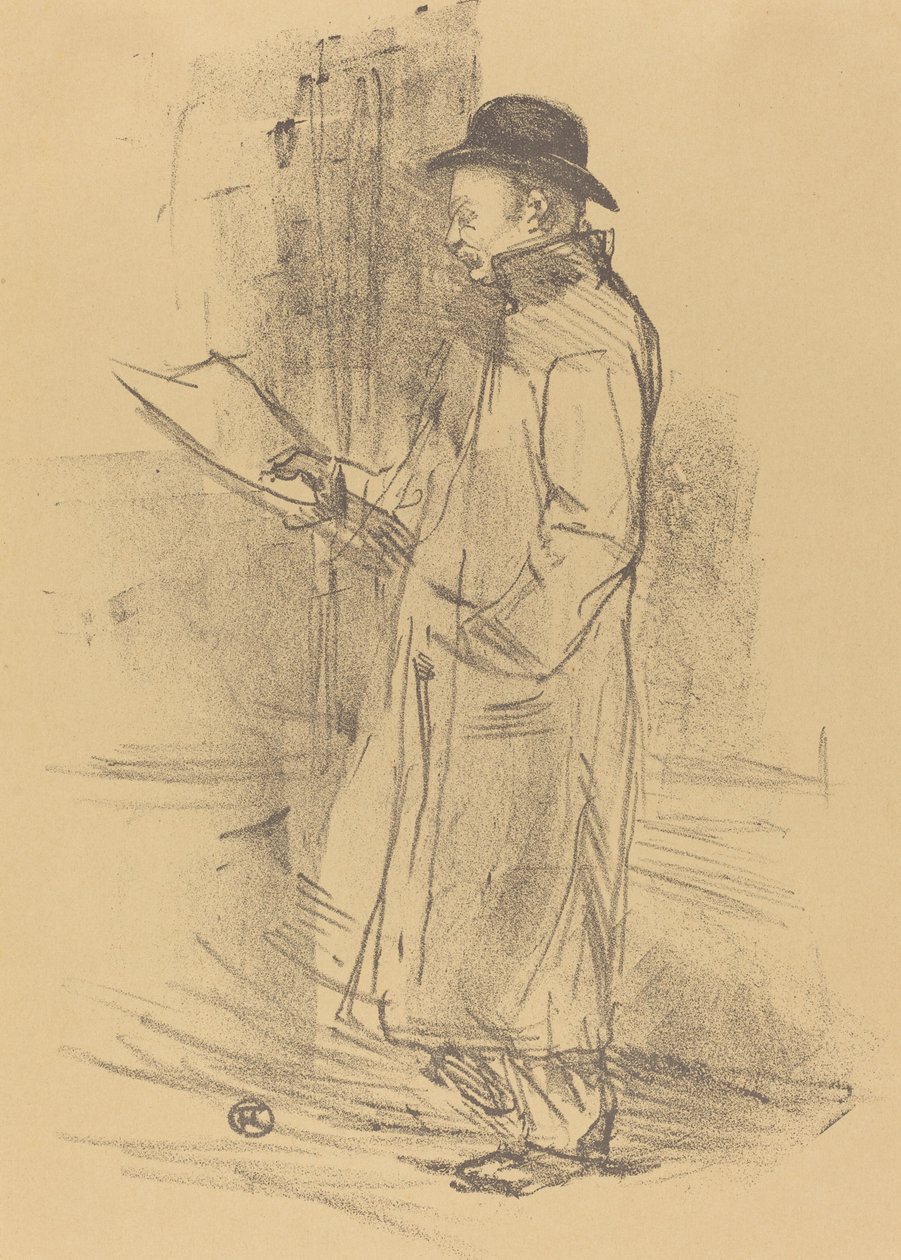 Benefice Gemier的方案 Programme du Bénéfice Gémier, 1897年。 作者 亨利·德·图卢兹·劳特雷克