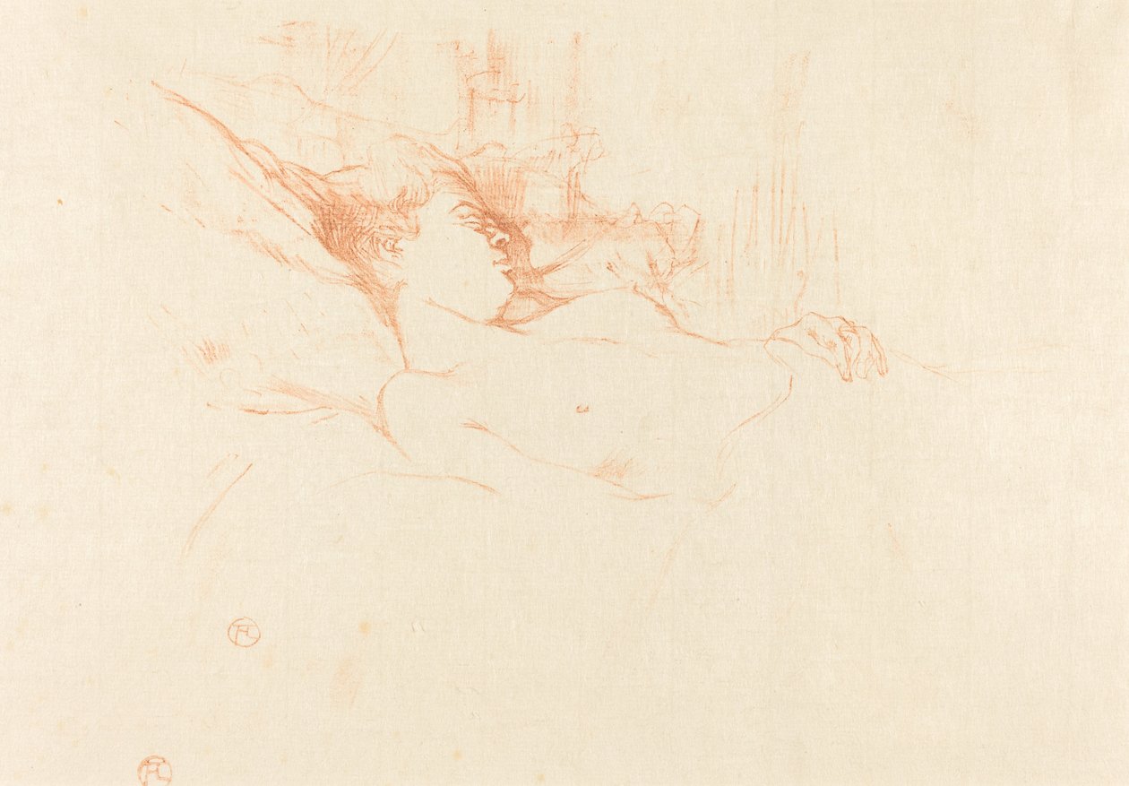 睡眠 (Le sommeil) 作者 亨利·德·图卢兹·劳特雷克