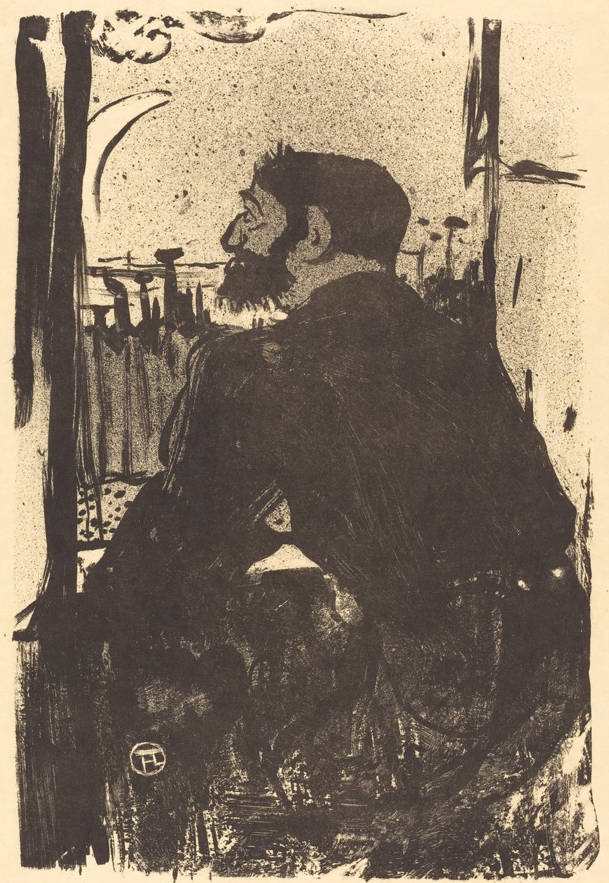 无眠之夜 Nuit blanche, 1893年。 作者 亨利·德·图卢兹·劳特雷克