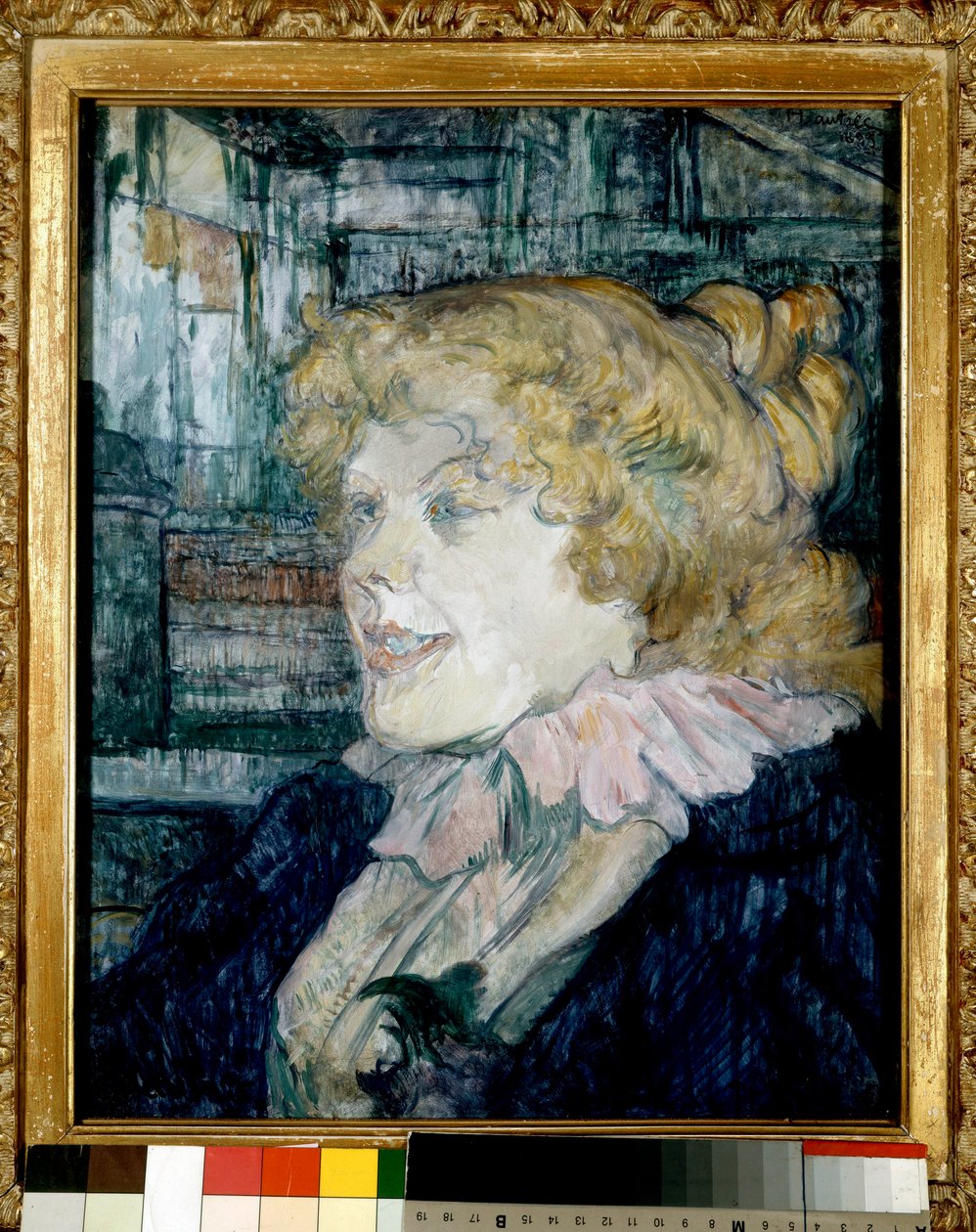 The English star at Havr (Miss Doly). Painting by Henri de Toulouse-Lautrec (1864-1901). Dim. 0.41 x 0.32. 1899. Albi, Musee Toulouse Lautrec 作者 亨利·德·图卢兹·劳特雷克