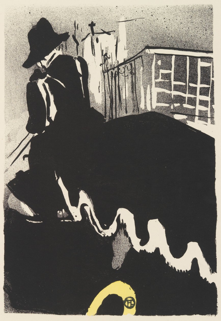The Final Outing from The Old Tales, 1893., 1893. 作者 亨利·德·图卢兹·劳特雷克