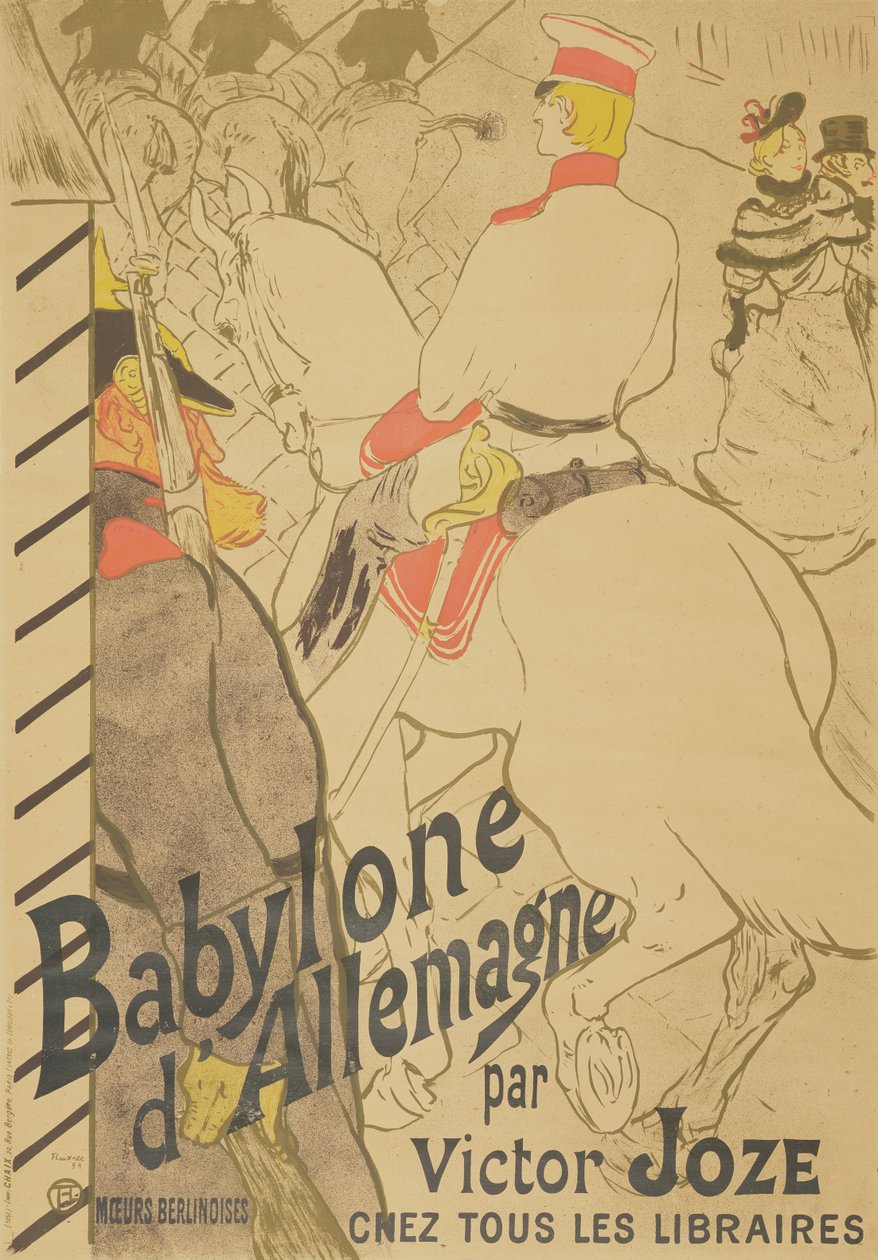 德国巴比伦，1894年 作者 亨利·德·图卢兹·劳特雷克