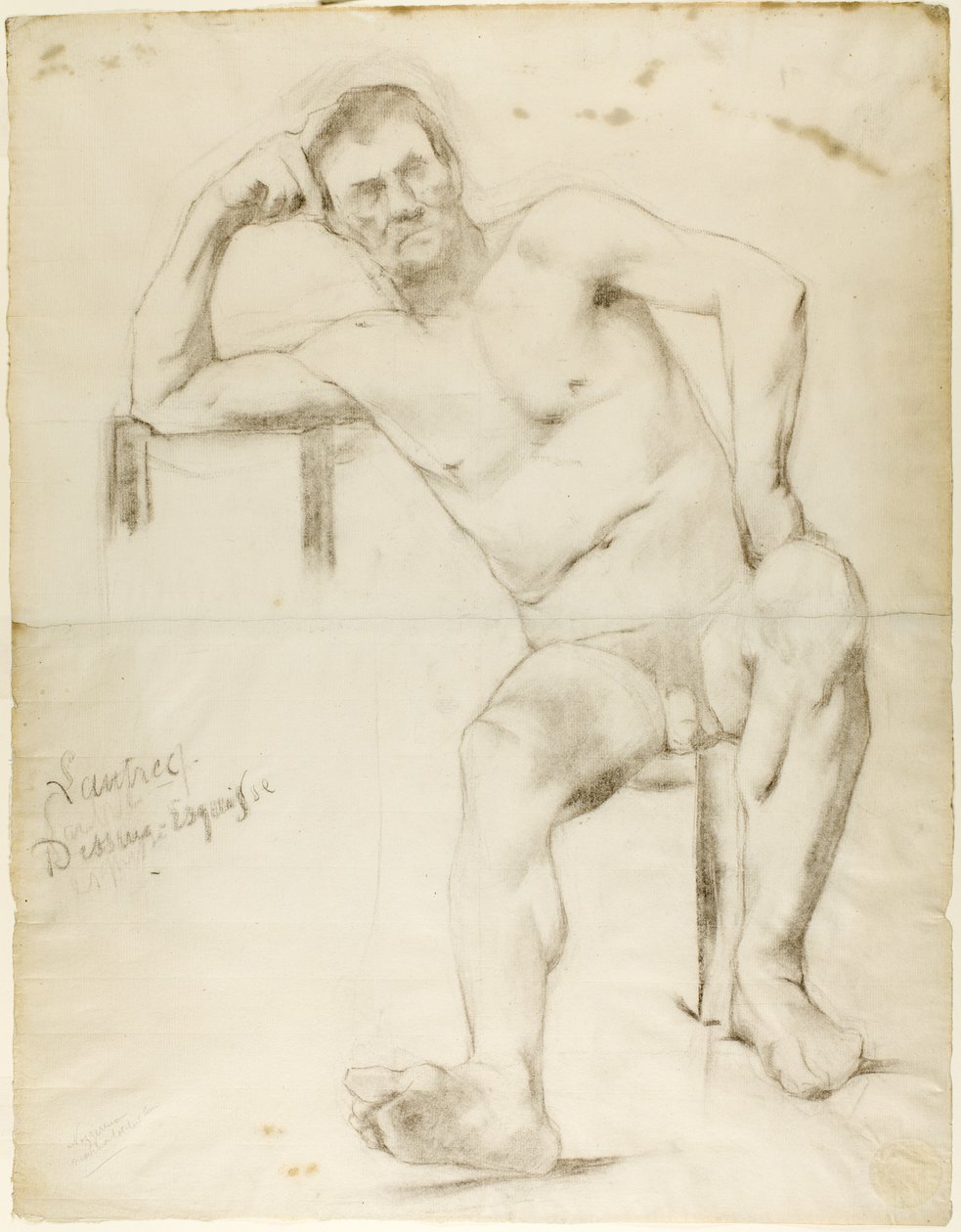 Nizzavena模型，c。 1882-83 作者 亨利·德·图卢兹·劳特雷克