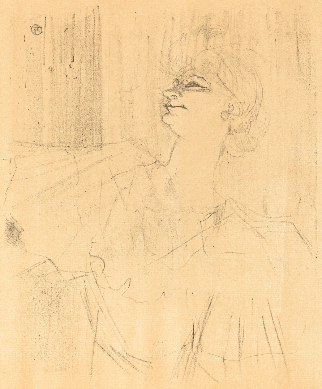 Bruant致Menilmontant A Ménilmontant, de Bruant, 1898. 作者 亨利·德·图卢兹·劳特雷克
