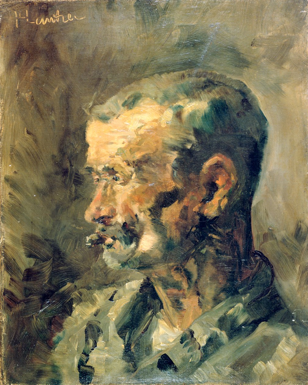 勒皮克子爵，1882年 作者 亨利·德·图卢兹·劳特雷克