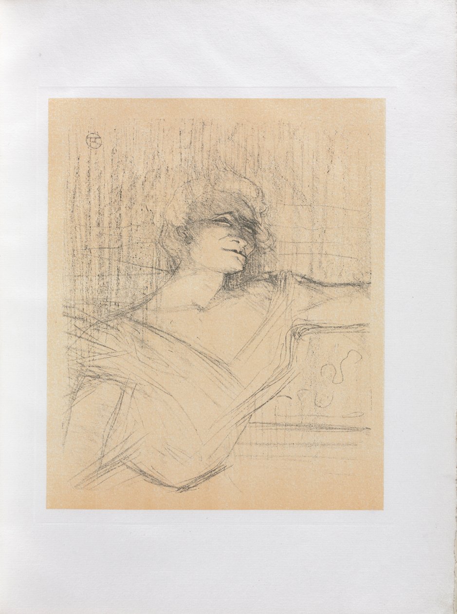 伊维特·吉尔伯特（英语：Yvette Guilbert）-英语系列：胶水，1898年。 作者 亨利·德·图卢兹·劳特雷克