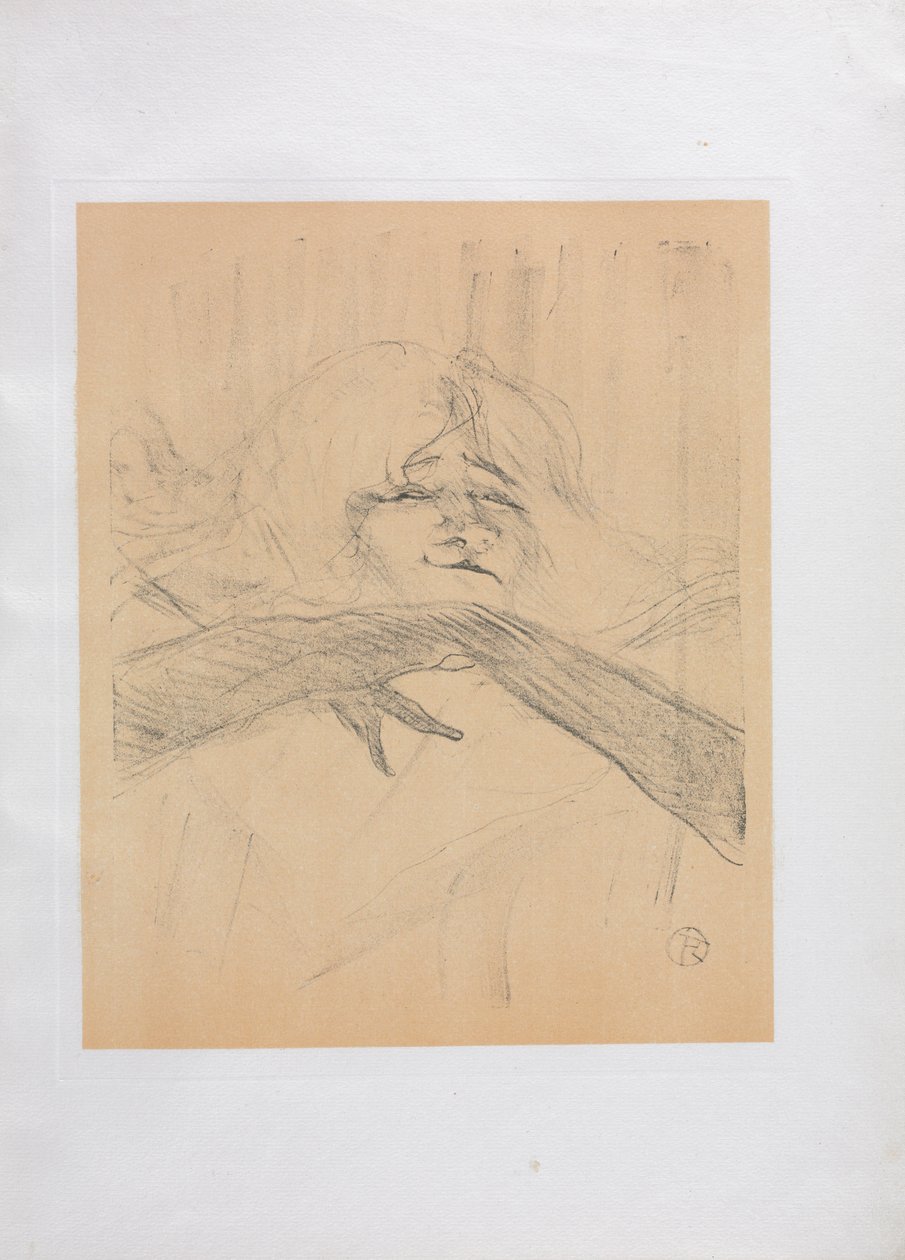 伊维特·吉尔伯特（英语：Yvette Guilbert）-英语丛书：《 Linger Longer Loo》，1898年。 作者 亨利·德·图卢兹·劳特雷克