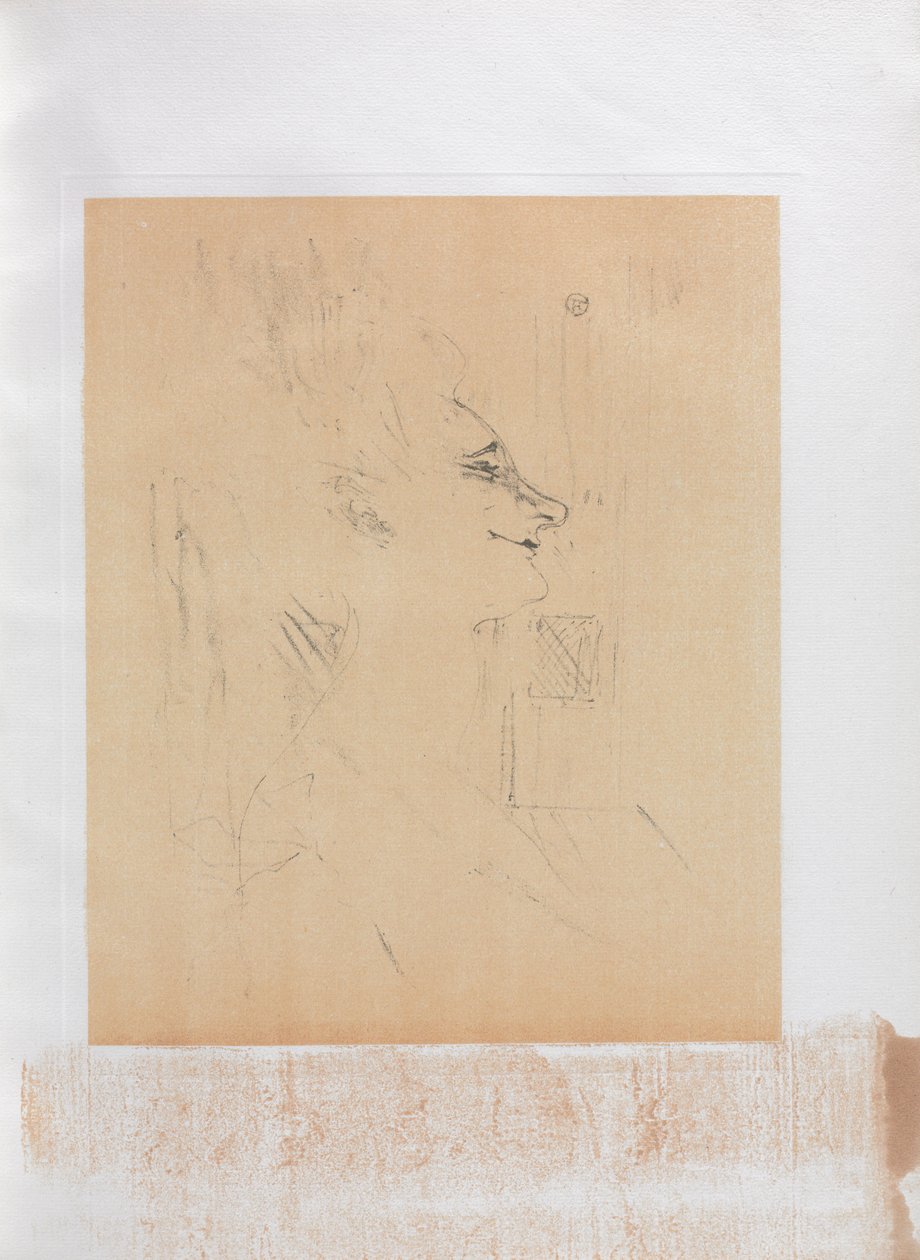 伊维特·吉尔伯特（英语：Yvette Guilbert）-英语系列：索拉尔德（Soularde），1898年。 作者 亨利·德·图卢兹·劳特雷克