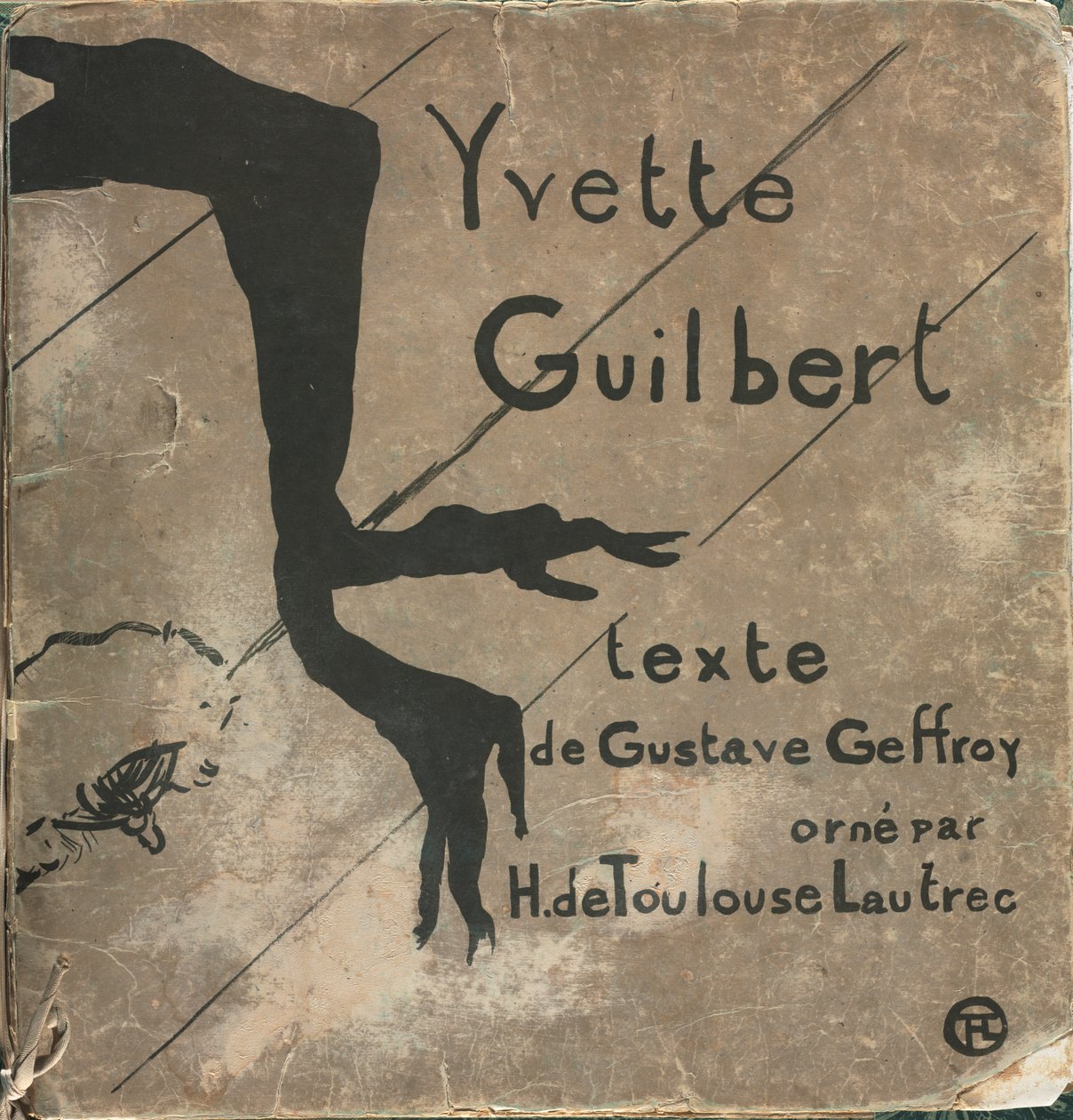 Yvette Guilbert-French 系列：  封面 作者 亨利·德·图卢兹·劳特雷克