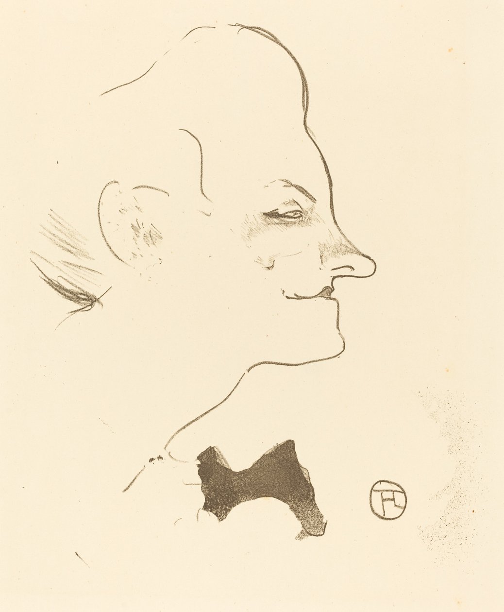 伊维特-吉尔伯特，1893年。 作者 亨利·德·图卢兹·劳特雷克