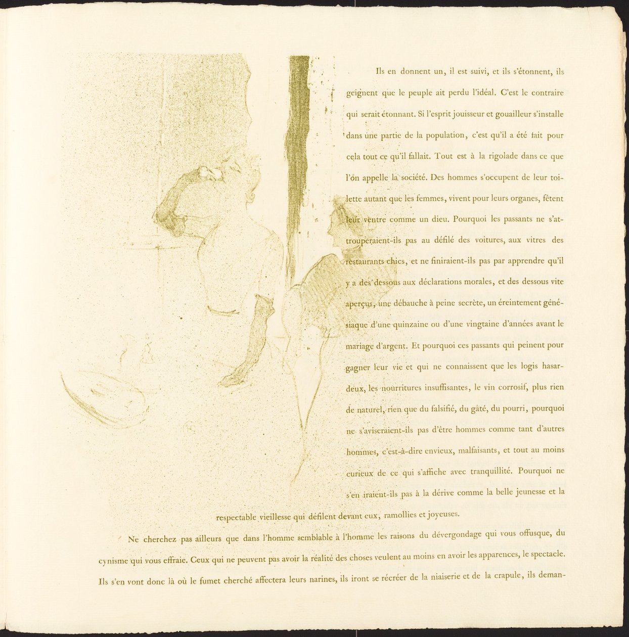 伊维特-吉尔伯特，1894年。 作者 亨利·德·图卢兹·劳特雷克