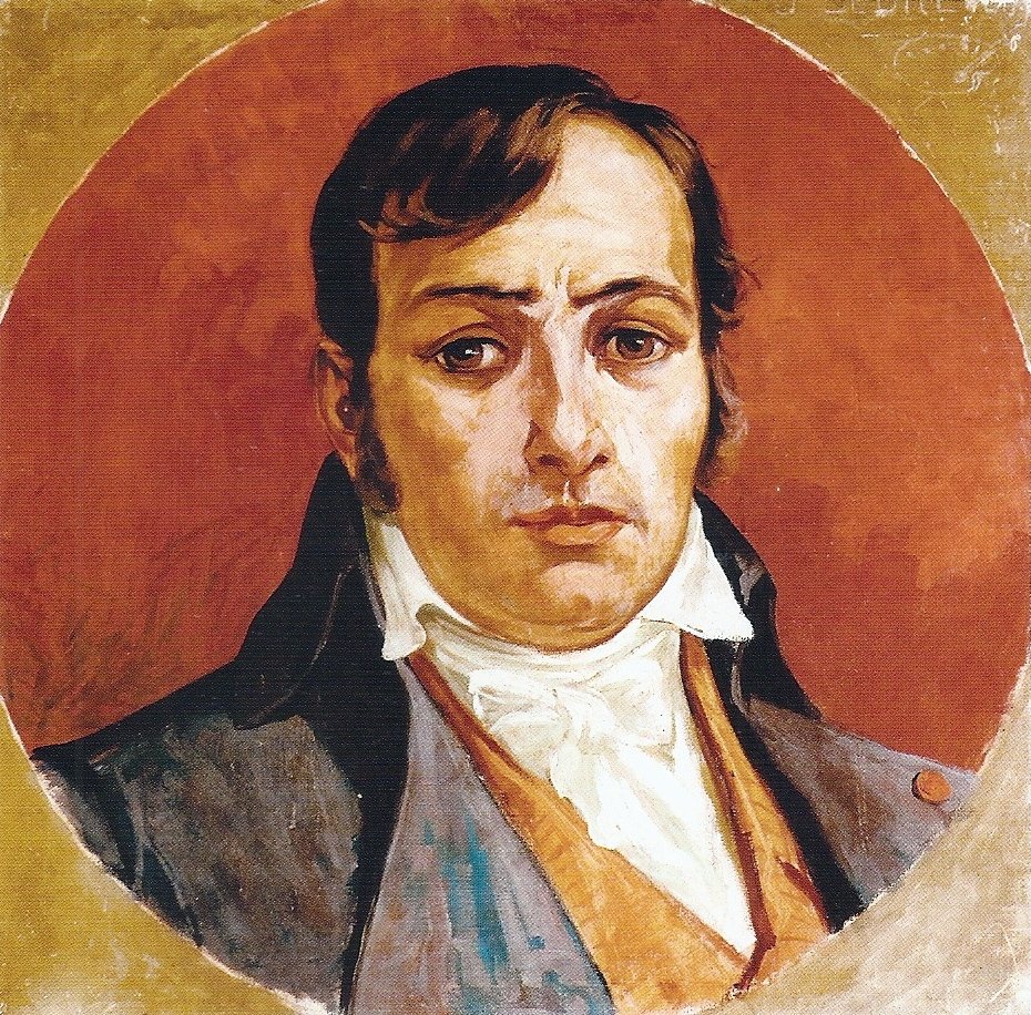 Joachim Lebreton，葡萄牙的肖像：Joachim Lebreton的肖像研究国立美术学院外墙的壁画，现任国家美术馆，里约热内卢，RJn 作者 亨里克·贝纳德利