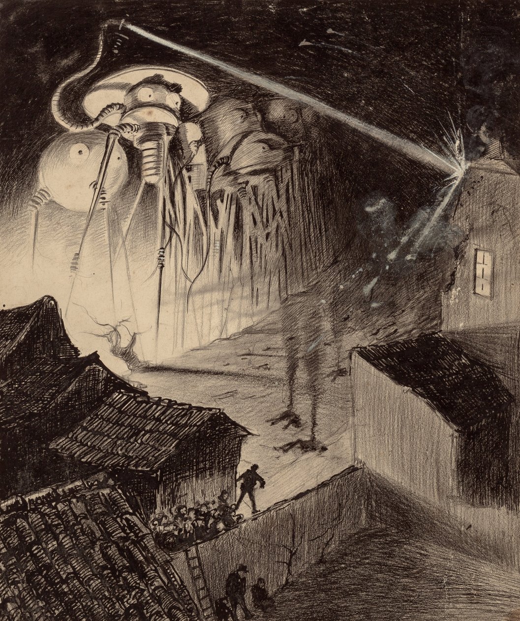 火星人炸毁房屋 作者 恩里克·阿尔维姆·科雷亚（Henrique Alvim Correa）