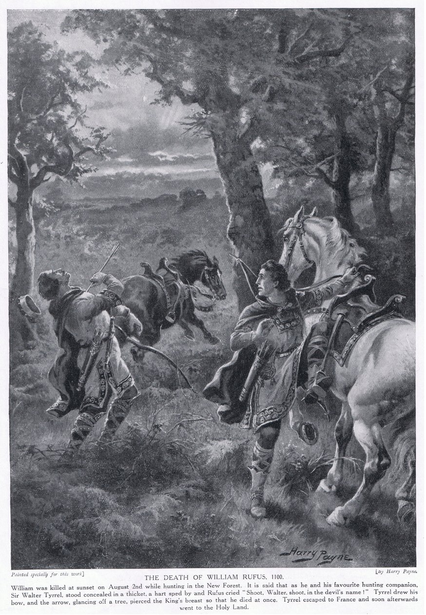 1920年代William Rufus AD1100逝世 作者 亨利·佩恩