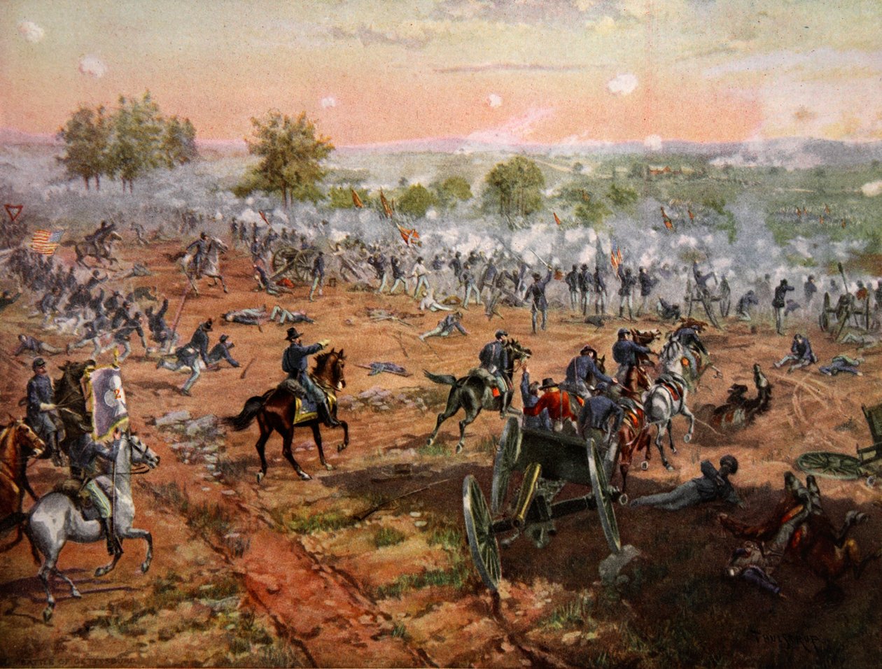 葛底斯堡战役，1863年7月1日至3日 作者 亨利·亚历山大·奥格登