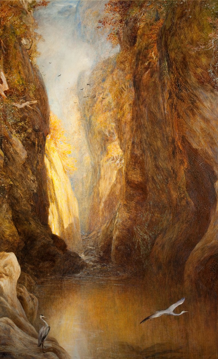 Fairy Glen，Bettws-y-Coed 作者 亨利·克拉伦斯·怀特
