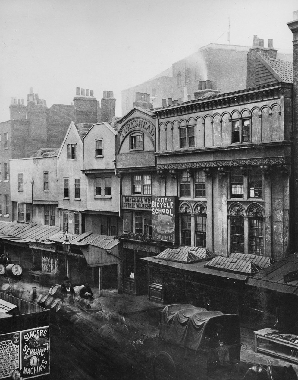 Aldgate，c.1883 作者 亨利·迪克森