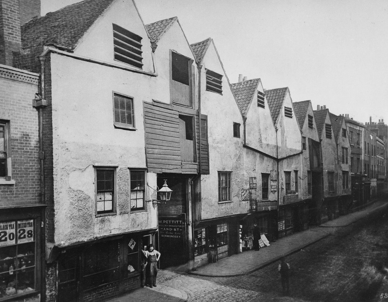 Bermondsey Street，c.1881 作者 亨利·迪克森