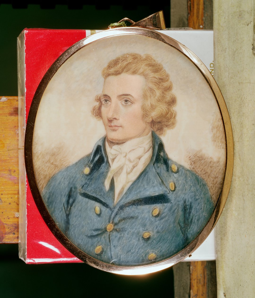 蒙哥公园（1774-1806）c.1797（wc和象牙色体）的肖像 作者 亨利·埃德里奇