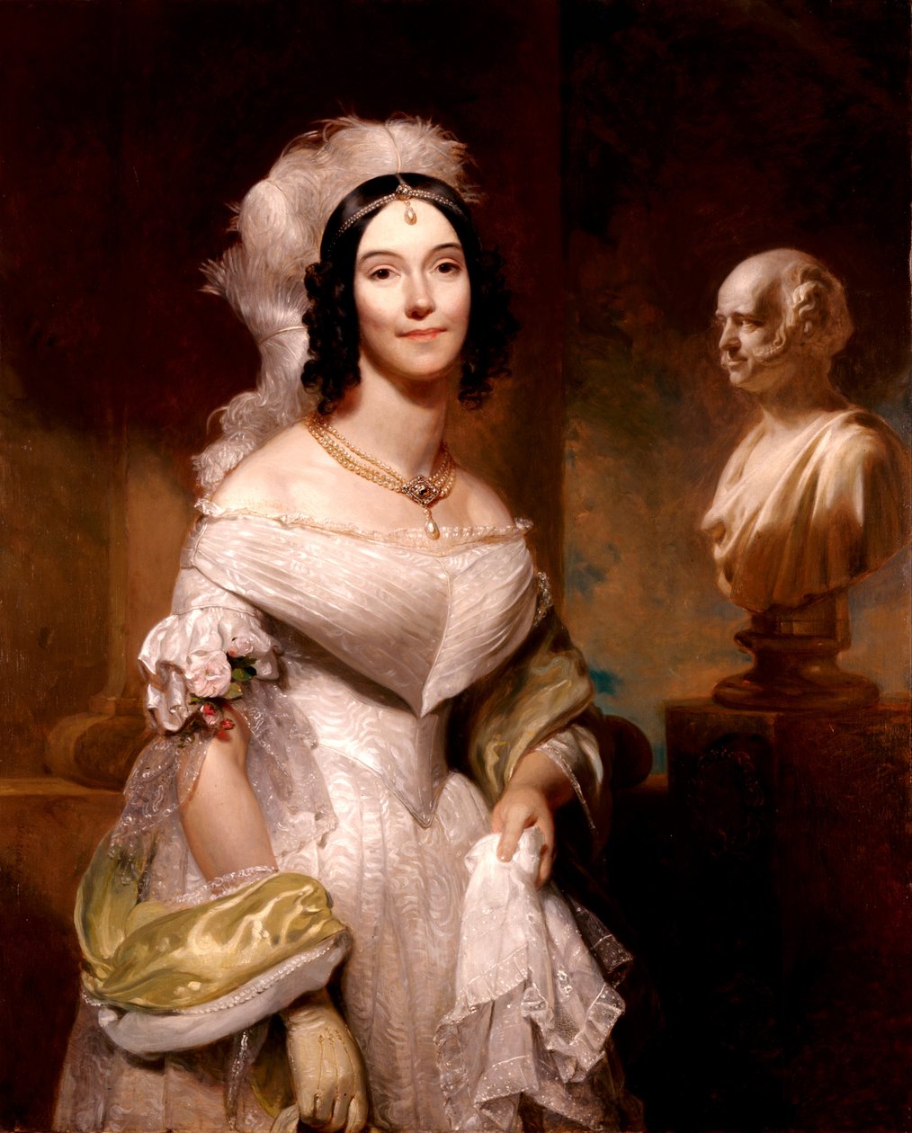 Angelica Singleton Van Buren（亚伯拉罕范布伦夫人） 作者 亨利·英曼