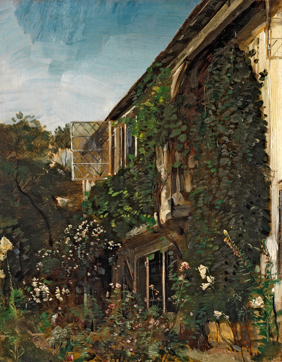 Summer Garden，c.1834-41 作者 亨利·马克·安东尼