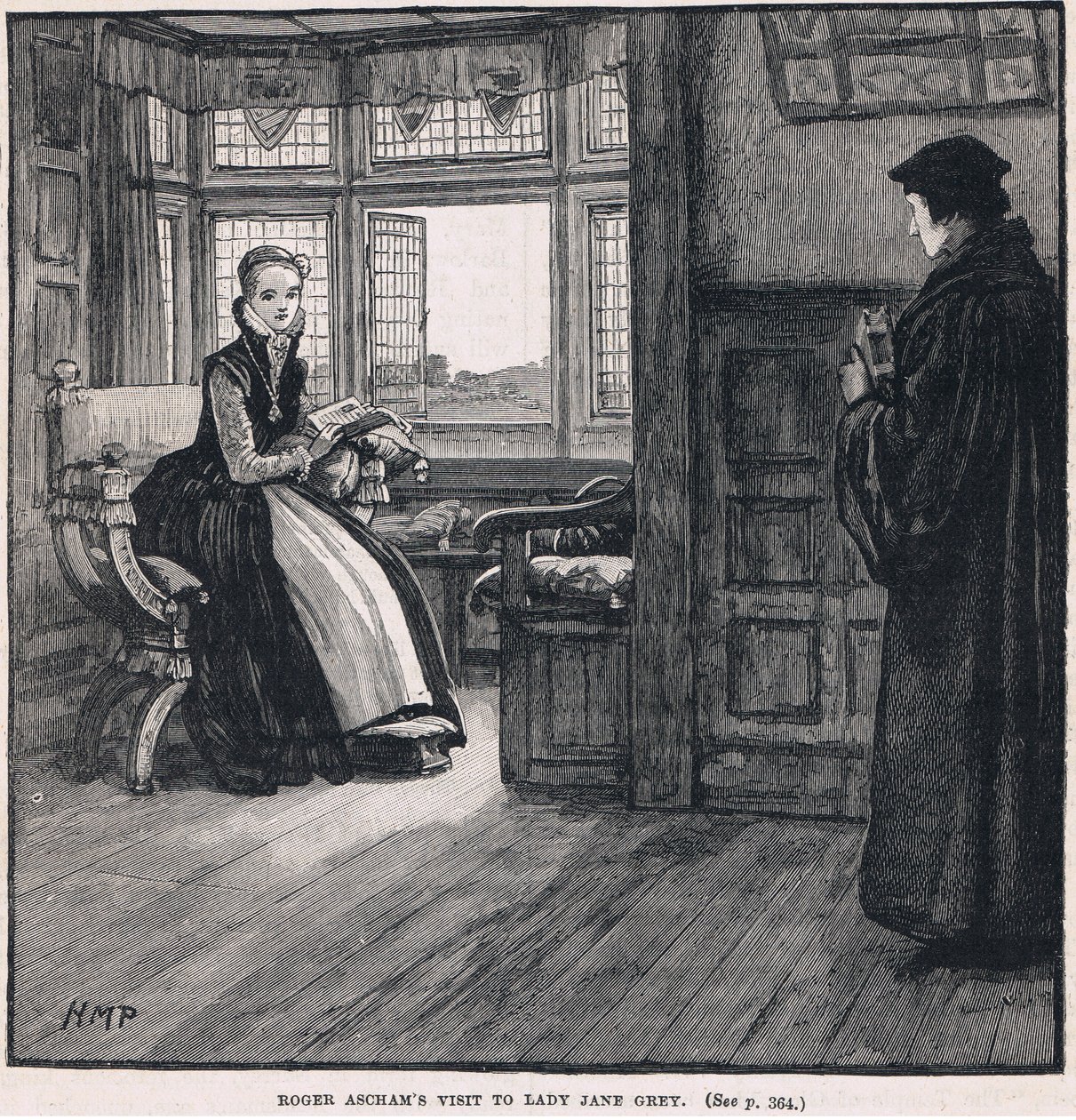 Roger Ascham访问Lady Jane Grey 作者 佩吉特亨利万豪酒店