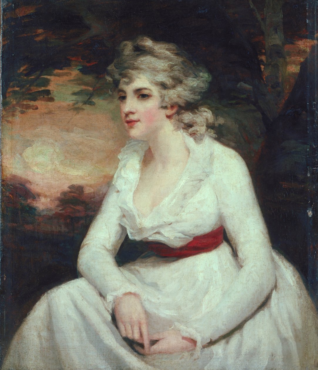 伊丽莎白克里顿夫人，后来Viscountess Mount-Stuart，c.1791 作者 亨利·雷本