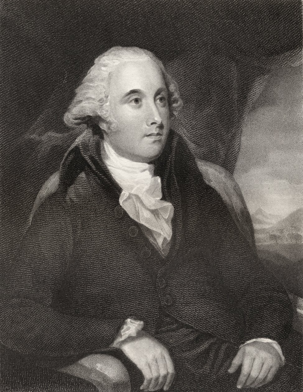 Arniston的Robert Dundas，由Thomas Woolnoth（1785-1857）在&39;国家肖像画廊，第三卷&39;中出版，出版于1835年 作者 亨利·雷本