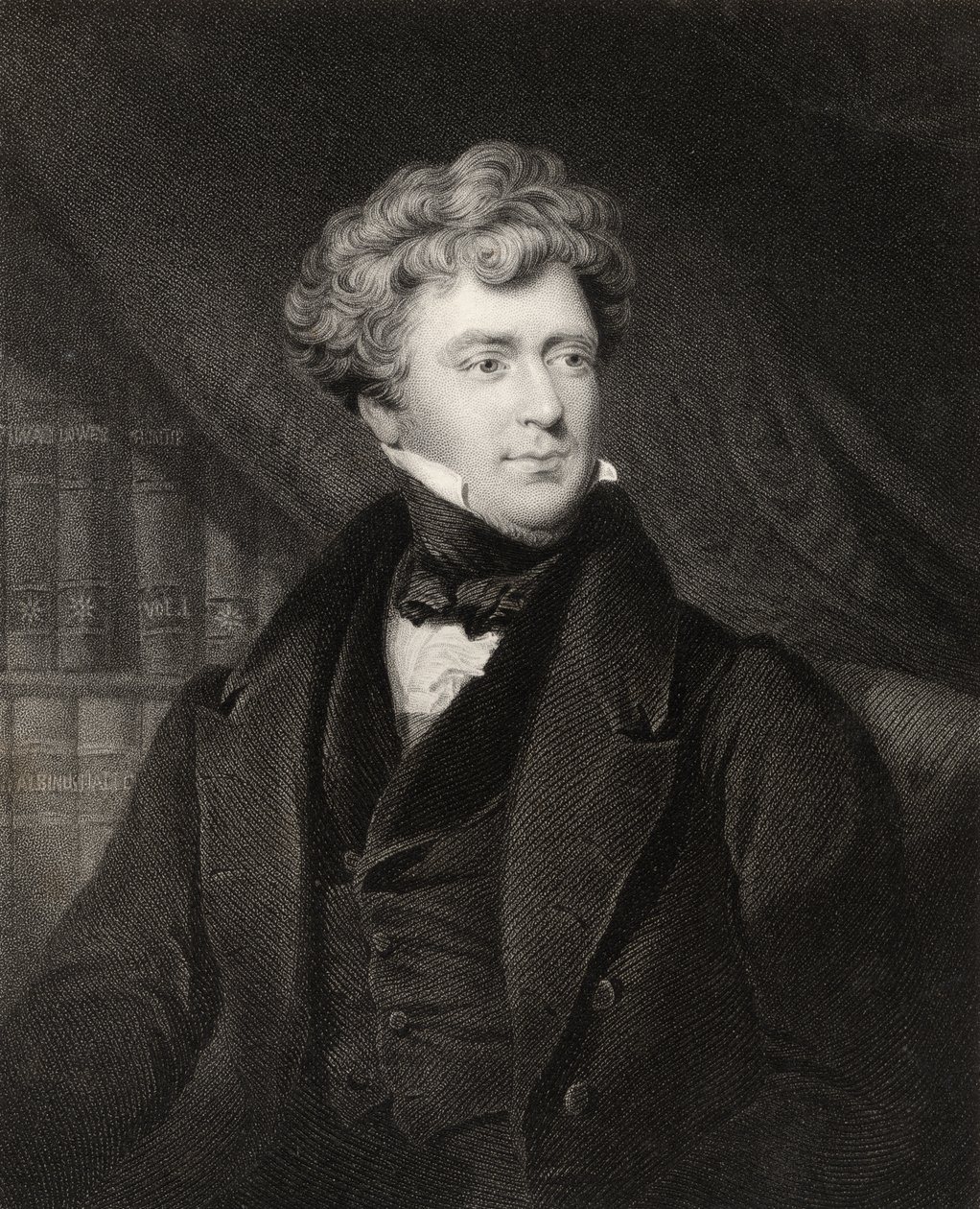 James Blundell，由J. Cochran雕刻，来自&39;国家肖像画廊，第二卷&39;，出版于1820年 作者 亨利厅