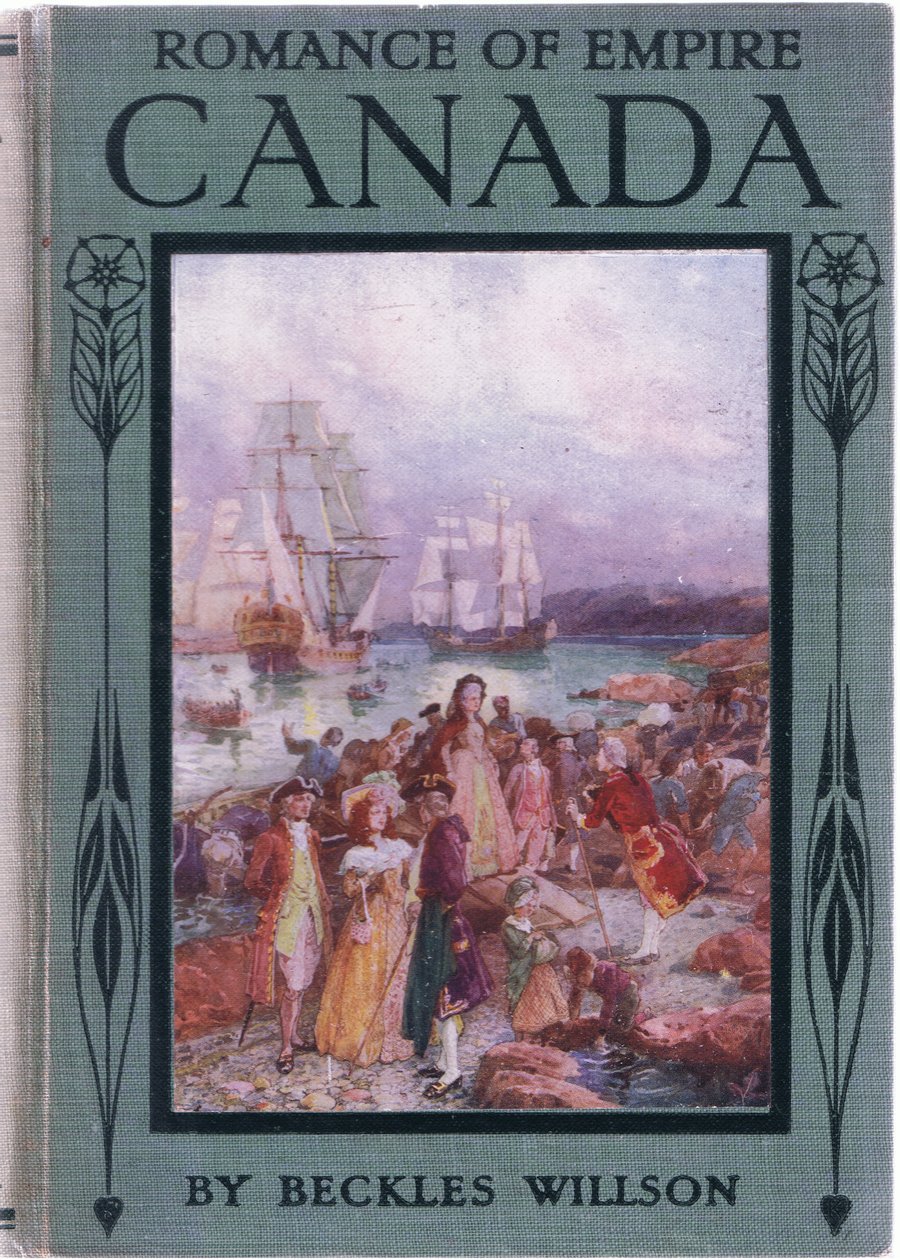 加拿大浪漫史封面，c.1920 作者 亨利·桑德姆（Henry Sandham）