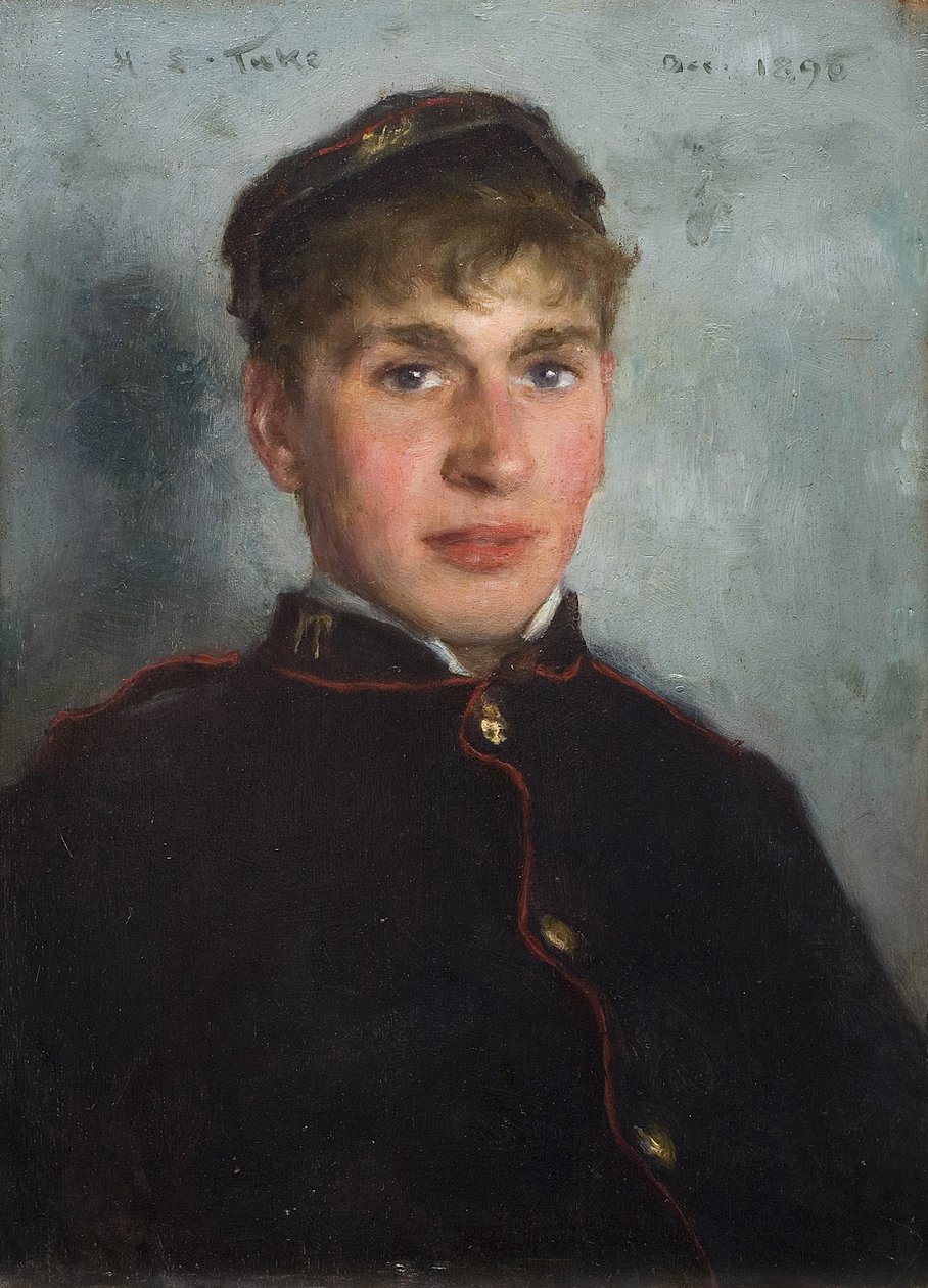 William J. Martin的肖像，1890年 作者 亨利·斯科特·图克