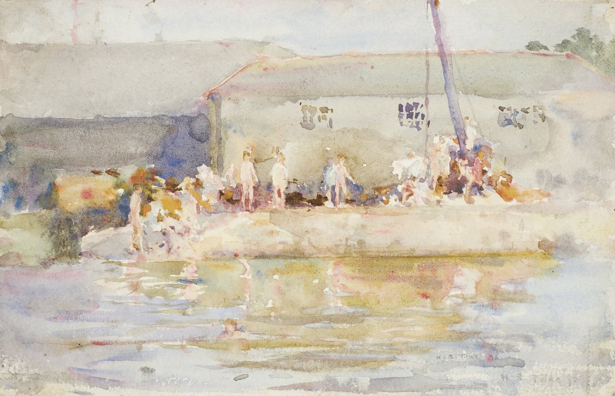 Quay Scamps，1896 作者 亨利·斯科特·图克