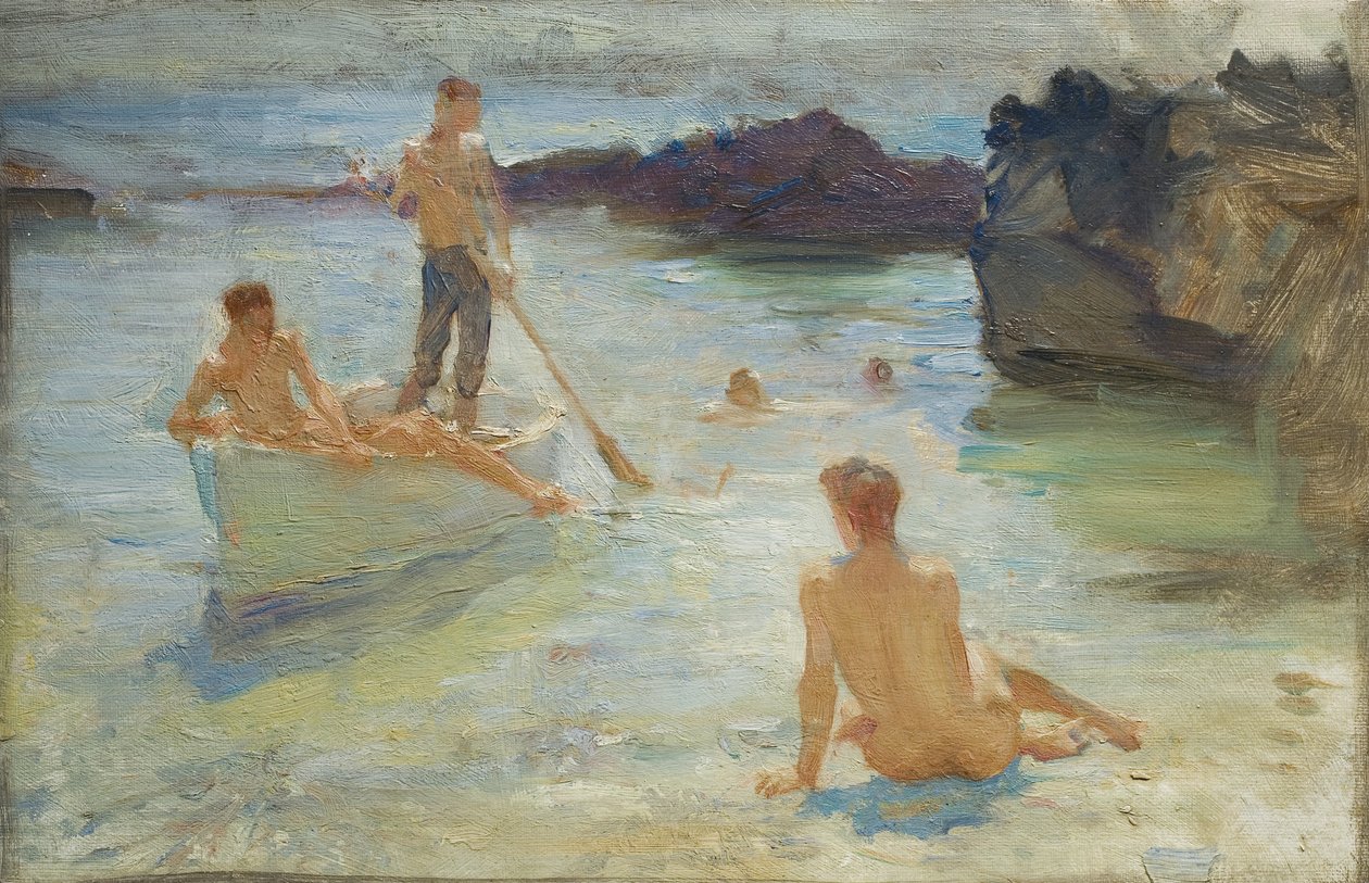 研究早晨的辉煌，c.1921 作者 亨利·斯科特·图克
