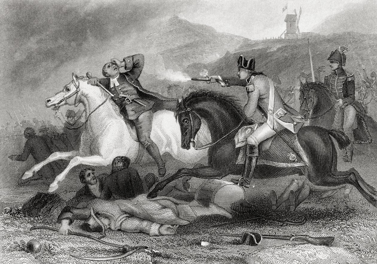 反叛领袖克林奇于1798年在爱尔兰韦克斯福德郡恩尼斯科西的醋山战役中被托马斯赖特的“爱尔兰历史”枪杀，出版于1985年 作者 亨利·沃伦