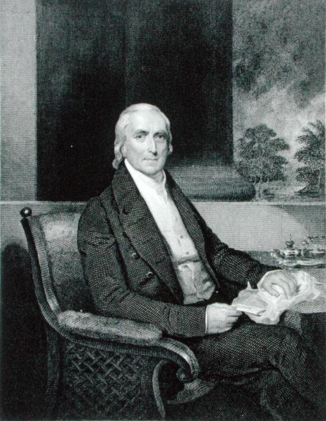 Philip Syng Physick (1768-1837)，由Richard W. Dodson (1812-67)雕刻（雕刻）。 作者 亨利（后）英曼