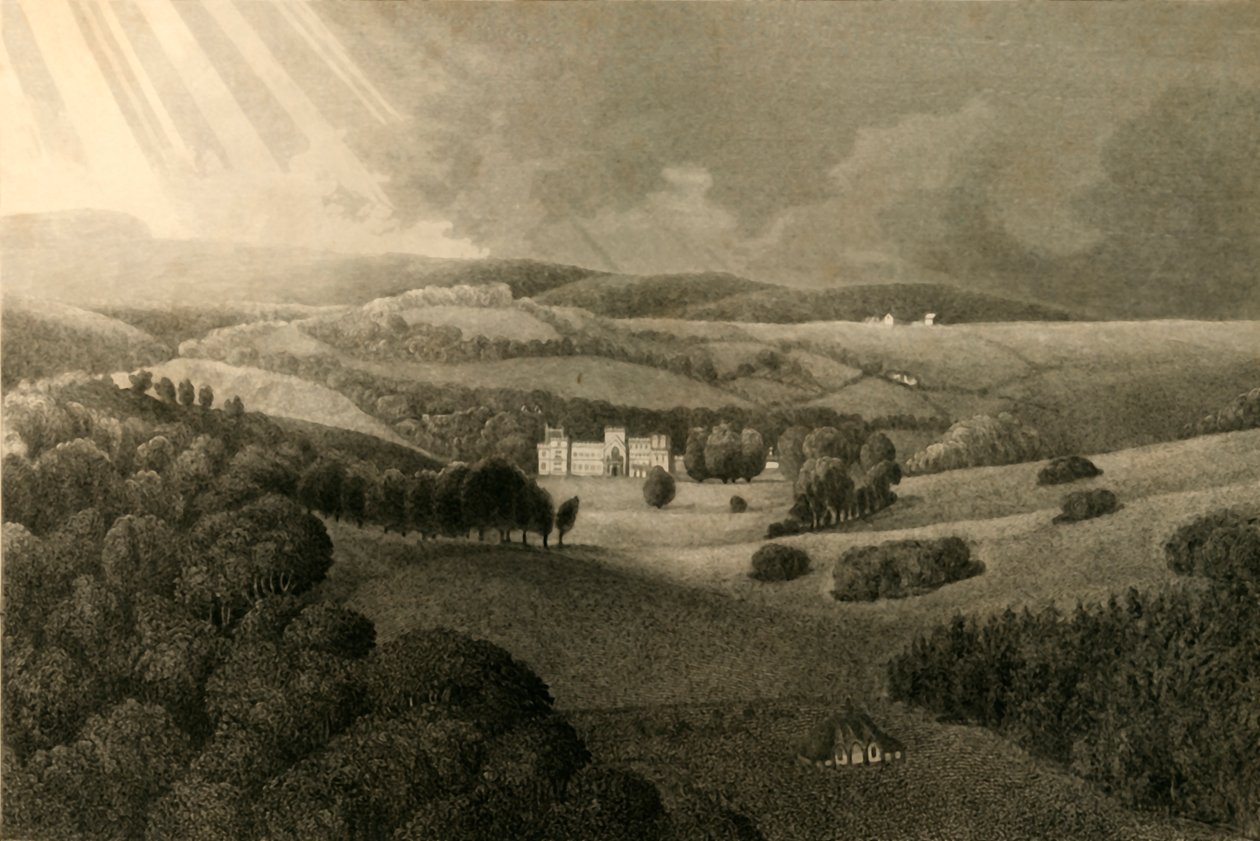 Westdean House"，1835年。 作者 亨利·亚历山大·奥格