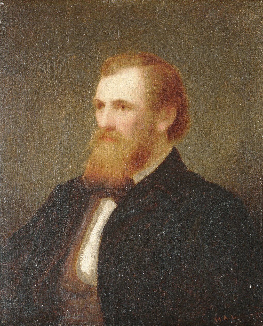 约翰·昆西·亚当斯·沃德（John Quincy Adams Ward），1863年。 作者 亨利·奥古斯都·洛普