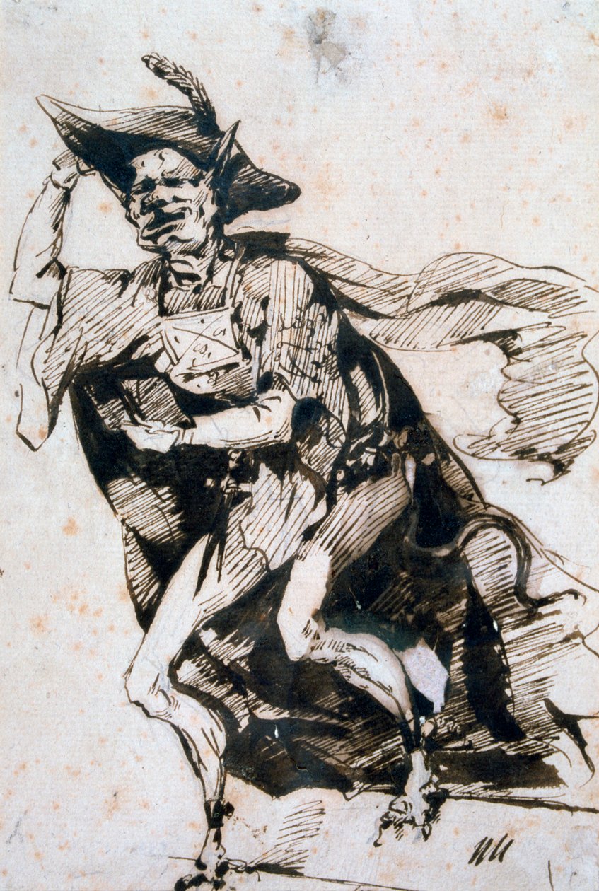 巴西勒（Basile），c1825-1877 作者 亨利·邦纳维特·蒙尼尔
