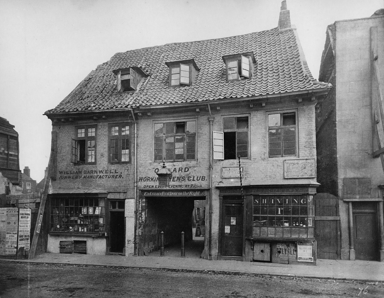Old House，Palace Yard，Lambeth，c.1883 作者 亨利·迪克森