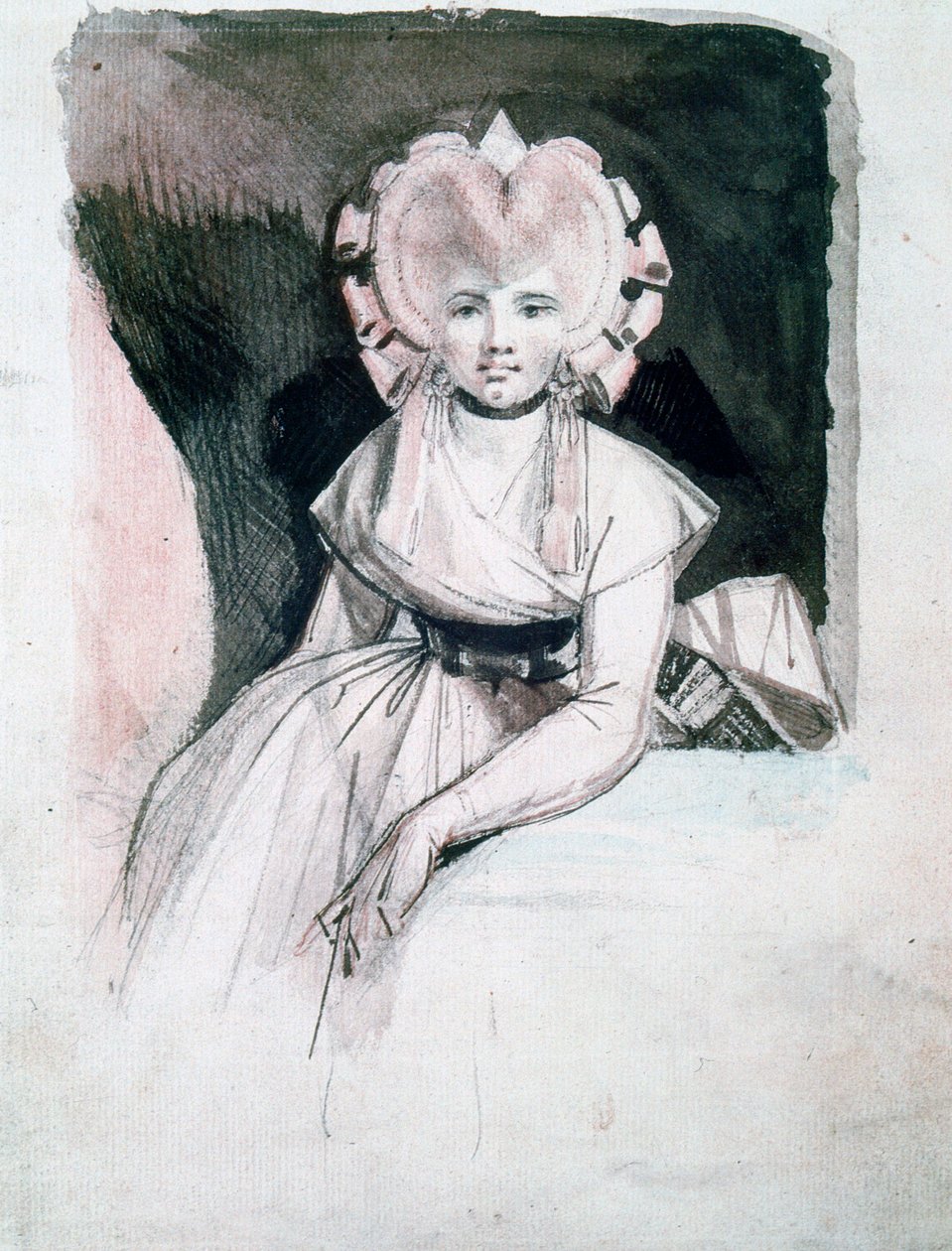弗塞里夫人的肖像，1741-1825年 作者 约翰·海因里希·富斯里