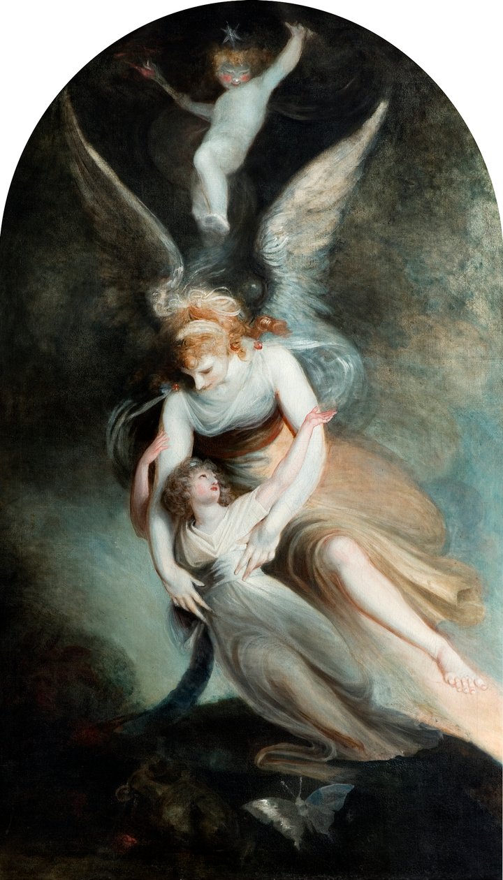 Penelope Boothby的典范，1792年 作者 约翰·海因里希·富斯里